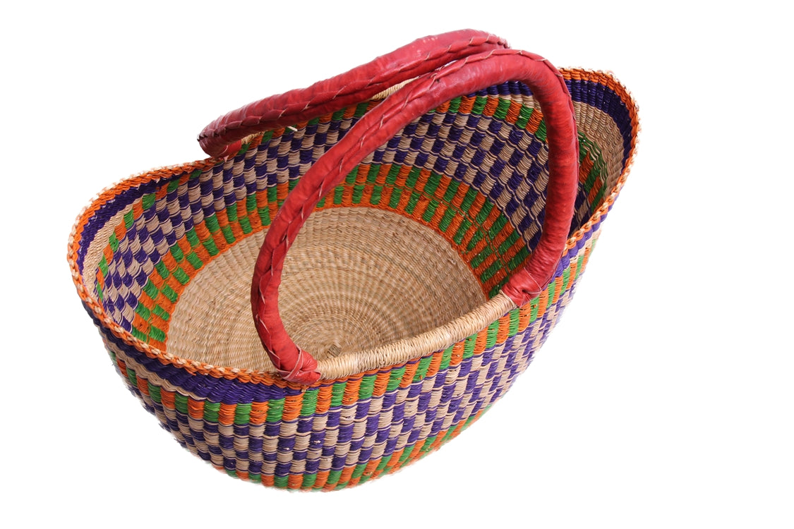Original Ghana Bolga Korb oval