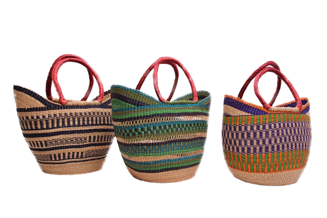 Original Ghana Bolga Korb oval