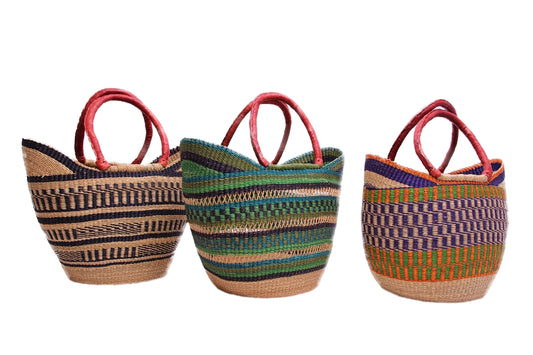 Original Ghana Bolga Korb oval